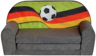 Fotele i pufy dla dzieci - Sofka Dziecięca Mini Flaga Niemiecka - miniaturka - grafika 1