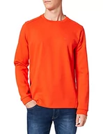 Swetry męskie - BOSS sweter męski slub, Bright Orange821, XS - miniaturka - grafika 1