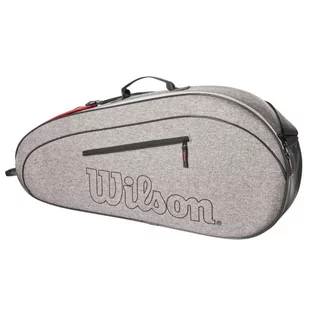 Torba tenisowa Wilson Team 3PK (kolor Czarny. Szary/Srebrny) - Torby sportowe - miniaturka - grafika 2