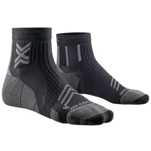 X-SOCKS Skarpety biegowe RUN EXPERT ANKLE black/charcoal - Skarpetki sportowe męskie - miniaturka - grafika 1
