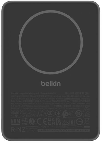Belkin BPD010HQBK BoostCharge Slim 5000mAh