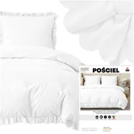Pościel - Pościel 140 x 200 2cz z Falbaną Luxury Jowita 08 - miniaturka - grafika 1