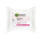 Chusteczki do demakijażu - Garnier Skin Active nawilżające chusteczki do demakijażu 25 sztuk - miniaturka - grafika 1