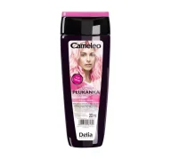 Farby do włosów i szampony koloryzujące - DELIA Cosmetics Cameleo Płukanka do włosów różowa 200ml - miniaturka - grafika 1