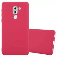 Etui i futerały do telefonów - Pokrowiec Do Huawei MATE 9 LITE / GR5 2017 / Honor 6X Etui w CANDY CZERWONY TPU Silikon Obudowa Case Cover Ochronny Plecki Cadorabo - miniaturka - grafika 1