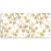 Podkładki na biurko - Mata ochronna na biurko Gałązki z liśćmi 120x60 cm, Dywanomat - miniaturka - grafika 1