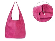 Torebki damskie - Vera Pelle, Torebka damska, różowa, U35 - miniaturka - grafika 1