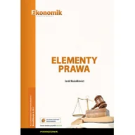 Podręczniki dla szkół zawodowych - Musiałkiewicz Jacek Elementy prawa Podręcznik - miniaturka - grafika 1