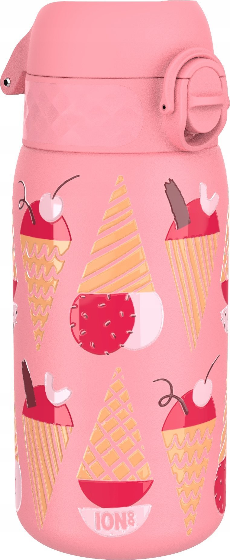 ion8 ION8 Leak Proof Kids Water Bottle, Stainless Steel, Ice Creams, 400ml, I8SS400PPICECR