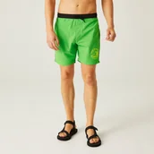 Kąpielówki męskie - Regatta Męskie spodenki kąpielówki Bentham Zielony, Rozmiar: M - miniaturka - grafika 1
