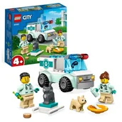 Klocki - LEGO City Karetka weterynaryjna 60382 - miniaturka - grafika 1
