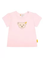 Kaftaniki dla niemowląt - Steiff Koszulka w kolorze jasnoróżowym - miniaturka - grafika 1