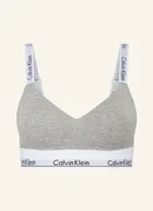 Biustonosze - Calvin Klein Biustonosz Bustier Modern Cotton grau - miniaturka - grafika 1