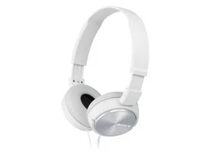 Sony MDR-ZX300W białe - Słuchawki - miniaturka - grafika 1