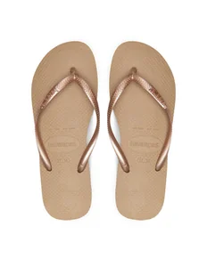 Havaianas Japonki 4000030.3581 Złoty - Klapki i japonki damskie - miniaturka - grafika 1
