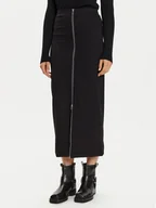 Spódnice - Karen by Simonsen Spódnica maxi Rebecca 10105102 Czarny Slim Fit - miniaturka - grafika 1