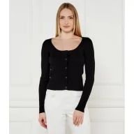 Swetry damskie - Pinko Jedwabny kardigan ASSIA Slim Fit - miniaturka - grafika 1