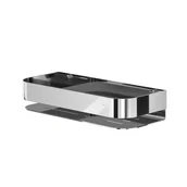 Półki łazienkowe - Koszyk łazienkowy pod prysznic chromowany stal 24 cm Ace Tiger - miniaturka - grafika 1