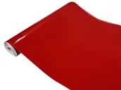 Meble modułowe i akcesoria - Okleina Meblowa Jednokolorowa Folia klejowa Dekoracyjna Samoprzylepna Stół Szafę Regał Drzwi Schody Fronty Meblowe Metr Bieżący 45x100 cm Czerwony p.. - miniaturka - grafika 1