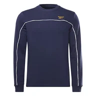 Bluzy męskie - Reebok Męska bluza treningowa - miniaturka - grafika 1