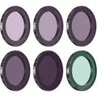 Akcesoria do kamer sportowych - Zestaw 6 filtrów All Day Freewell do DJI Osmo Action 4 ND + CPL - miniaturka - grafika 1