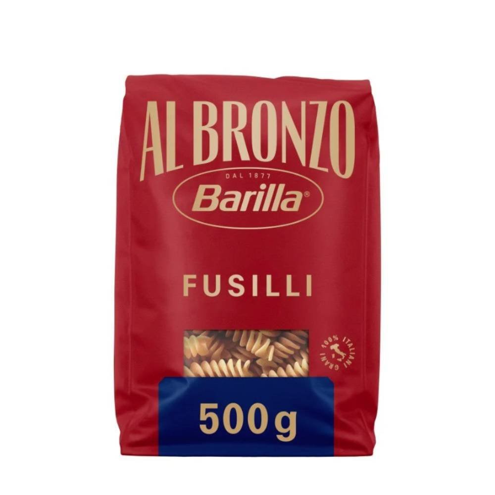Barilla Al Bronzo Fusilli 341 - makaron świderki (500 g)