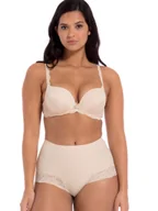 Body - MAGIC Bodyfashion Damska bielizna modelująca - Be Pretty Tummy Squeezer Lace Kobiety Sztuczne włókno beżowy jednolity, M - miniaturka - grafika 1