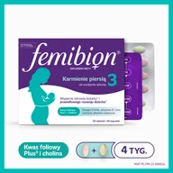 Witaminy i minerały - Merck Femibion 3 karmienie piersią x 28 tabl + 28 kaps - miniaturka - grafika 1
