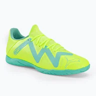Piłka nożna - Buty piłkarskie męskie PUMA Future Play IT fast yellow/puma black/electric peppermint - miniaturka - grafika 1