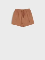 Spodnie i spodenki dla chłopców - Sinsay - Szorty - pomarańczowy - miniaturka - grafika 1