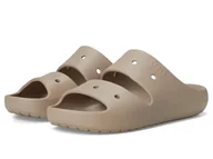 Moda i Uroda OUTLET - Crocs Unisex - klasyczne sandały dla dorosłych 2.0, klapki dla kobiet i mężczyzn, brązowy (taupe), 43/44 EU - miniaturka - grafika 1