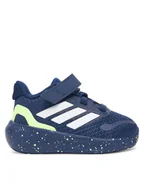 Buty dla chłopców - adidas Sneakersy Runfalcon 5 JS2674 Granatowy - miniaturka - grafika 1