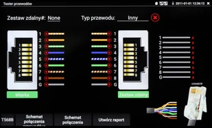 REFLEKTOMETR OPTYCZNY (OTDR) Z TESTEREM CCTV CS-R4-50H - Akcesoria do monitoringu - miniaturka - grafika 11