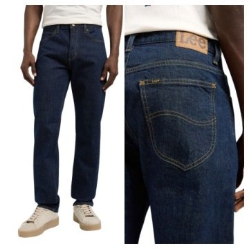 Spodnie Męskie Lee West Regular Jeansy Niebieskie Klasyczne W31 L32