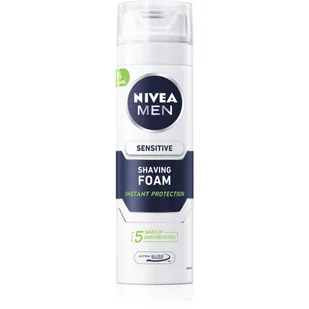 Nivea Nivea Men Sensitive pianka do golenia 200 ml dla mężczyzn 40716 - Kosmetyki do golenia - miniaturka - grafika 1