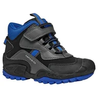 Buty dla chłopców - Geox J New Savage Boy B A Buty dziecięce, Szary, 32 EU - miniaturka - grafika 1
