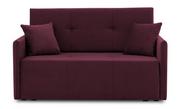 Sofy i kanapy - Sofa z funkcją spania, amerykanka, Drim, 137x99x82 cm, śliwkowy - miniaturka - grafika 1