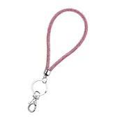 Pozostałe akcesoria do telefonów - Zawieszka do telefonu G-21 różowa - miniaturka - grafika 1