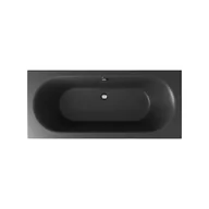 Wanny - Wanna do zabudowy Excellent Oceana Slim 170x75 cm prostokątna antracyt mat WAEX.OCE17ANMS - miniaturka - grafika 1