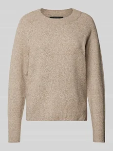 Sweter z dzianiny z długim rękawem Vero Moda - Swetry damskie - miniaturka - grafika 1