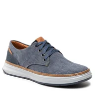 Półbuty damskie - Skechers Półbuty Ederson 65981/NVY Navy - miniaturka - grafika 1