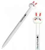Długopisy - Długopis automatyczny Cleo i Frank z figurką królik 4491-DA-CLEO - miniaturka - grafika 1