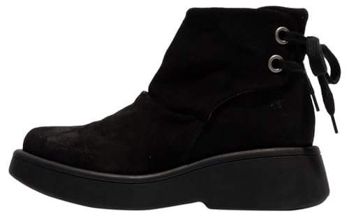 Fly London MEBS189FLY Damskie botki, czarne, 37 EU, Czarny, 37 EU