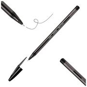 Długopisy - Długopis BIC czarny Cristal Exact ultra fine cienka końcówka 0,7 - miniaturka - grafika 1
