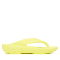 Klapki i japonki damskie - Japonki Crocs Mellow Recovery Flip 211100 Żółty - miniaturka - grafika 1