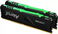 Pamięci RAM - Kingston FURY 16GB 2x8GB 2666MHz CL16 Beast RGB - miniaturka - grafika 1