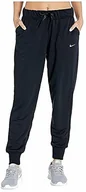 Spodnie damskie - Damskie spodnie damskie Dry Get Fit Tapered Fleece czarny/biały M - miniaturka - grafika 1