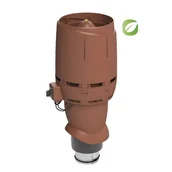Akcesoria i części do okapów - VILPE wentylator dachowy ECO FLOW 125P/500 CEGLASTY - miniaturka - grafika 1
