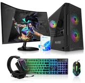 Zestawy komputerowe - ZESTAW KOMPUTER GAMINGOWY DO GIER AERO X8 / RYZEN 3 / VEGA 8 / 16GB / SSD - miniaturka - grafika 1