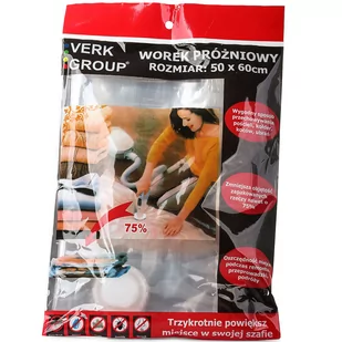 Worek Próżniowy 60 x 50 Worki Próżniowe Do Ubrań - Pudła i pojemniki do przechowywania - miniaturka - grafika 1